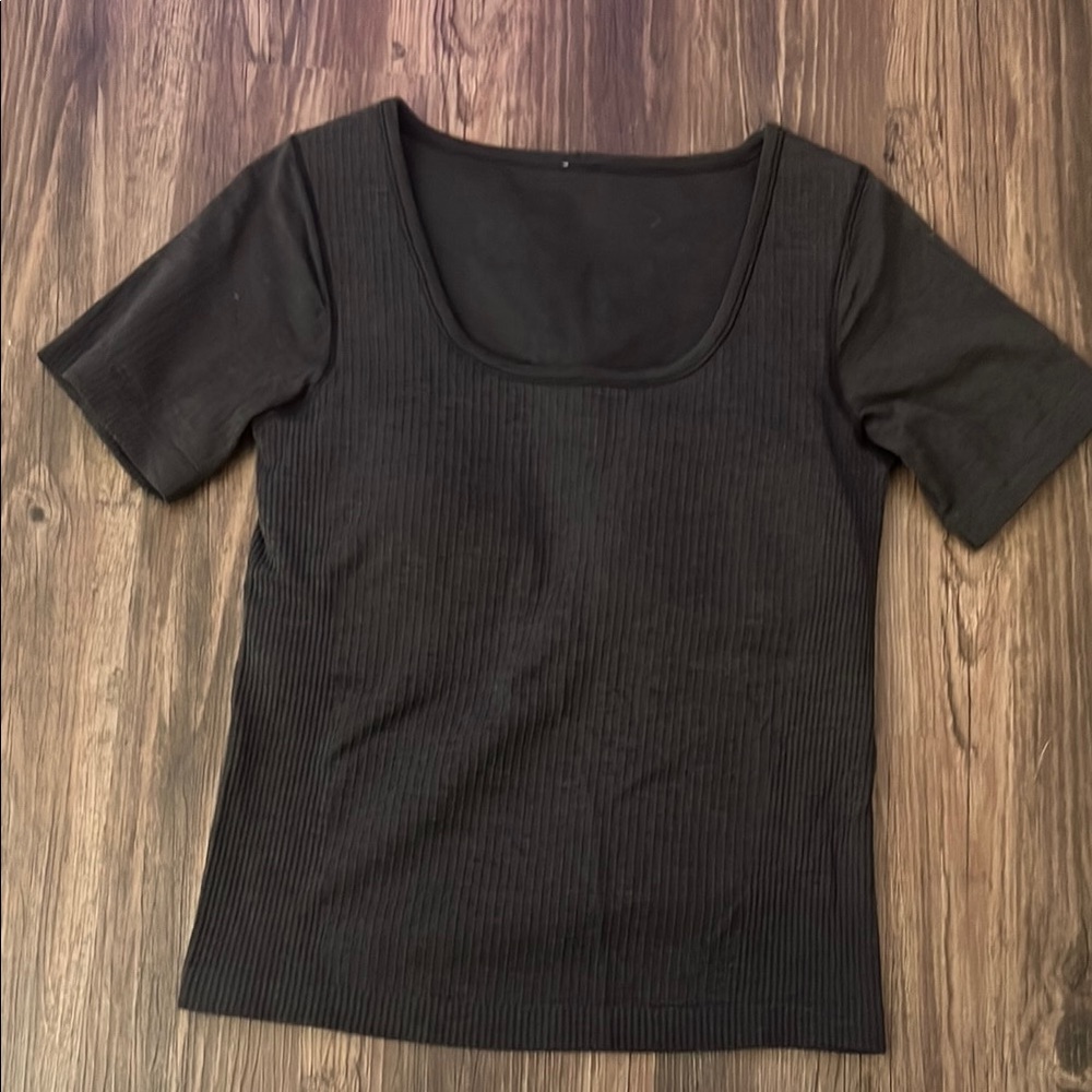 Lululemon ebb to street scoop neck short sleeve